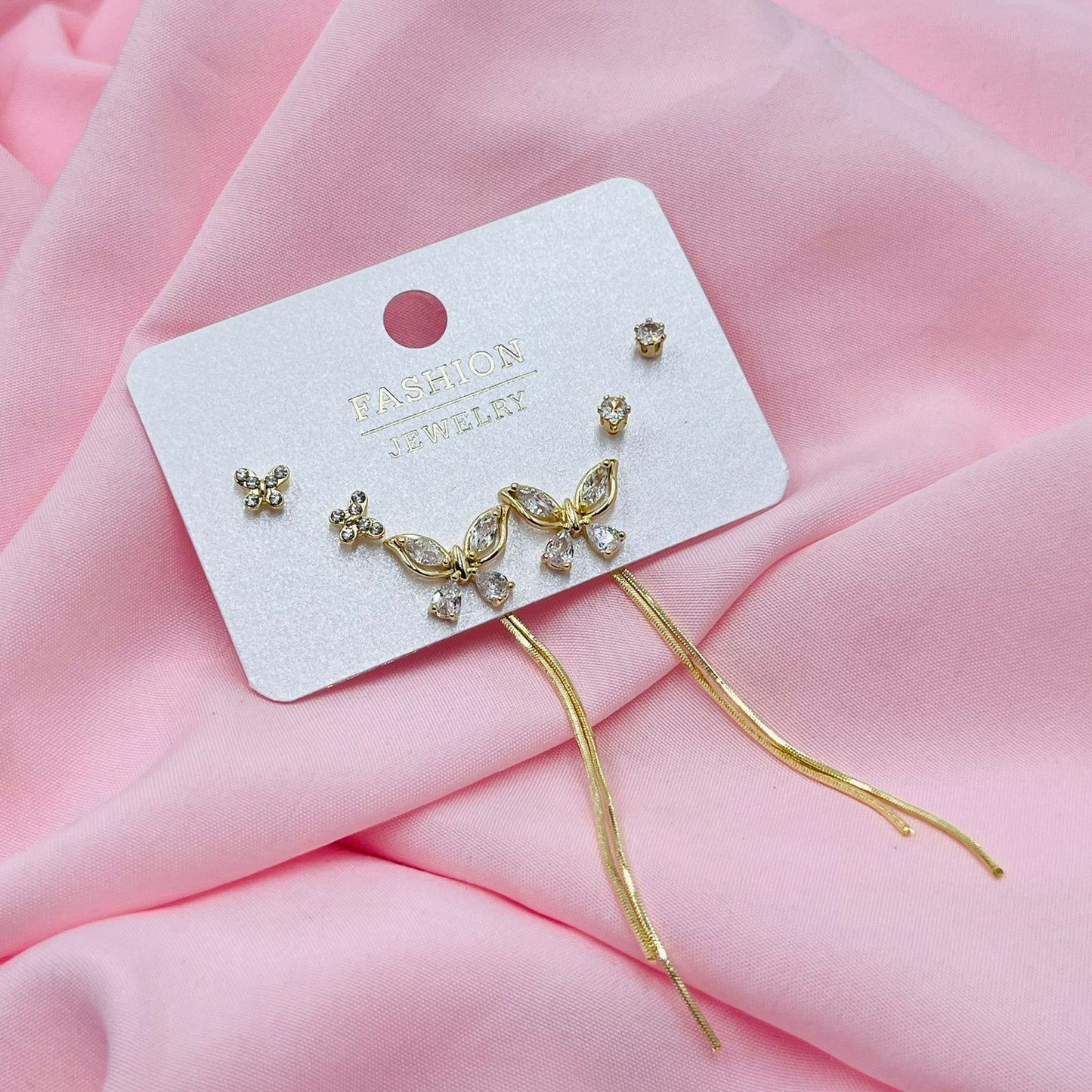 Golden Glow Combo Earrings