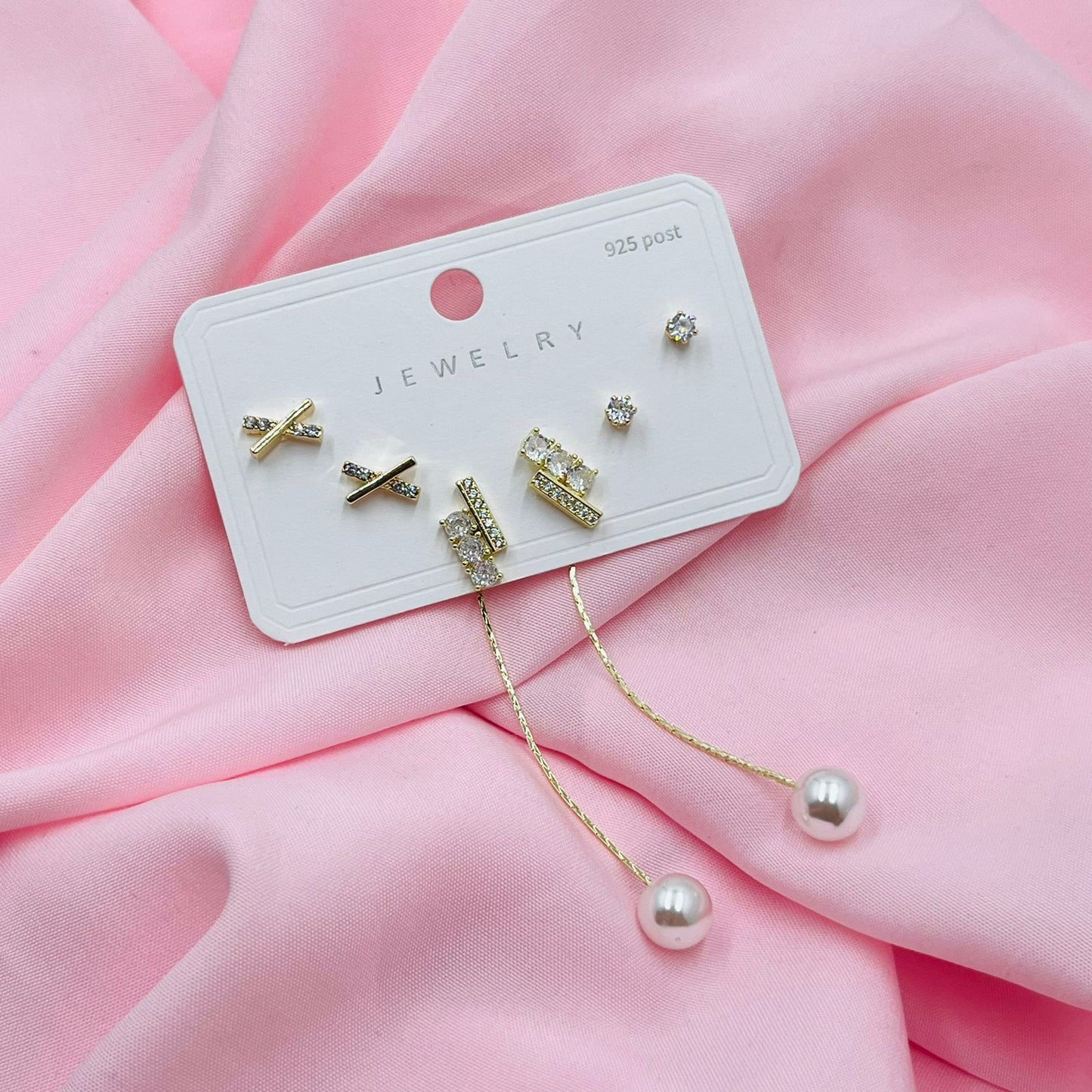 Sparkle Vault Combo Earrings