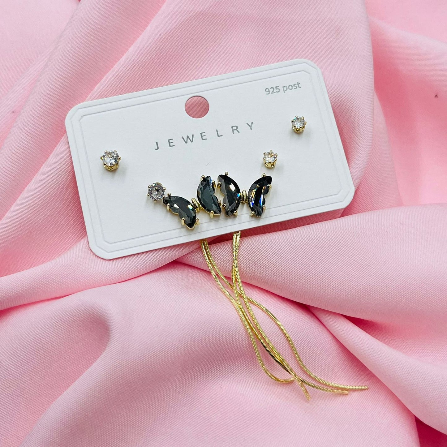 Golden Glow Combo Earrings