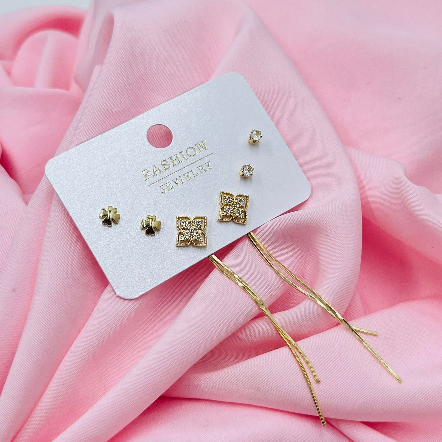 Heavenly Shine Combo Earrings
