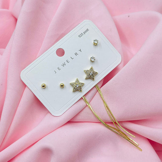 Elegant Essentials Combo Earrings