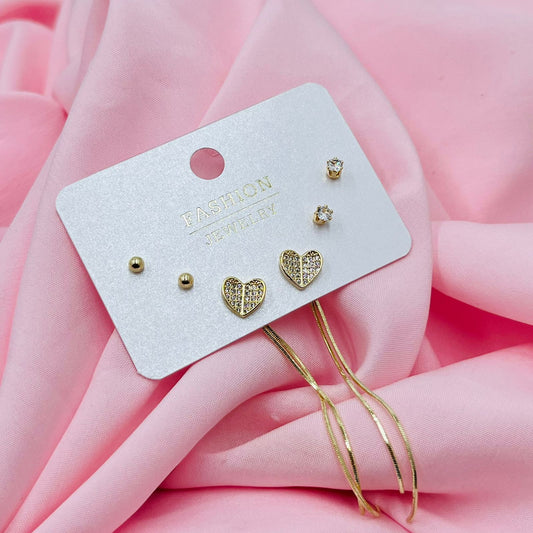 Sparkle Paradise Combo Earrings