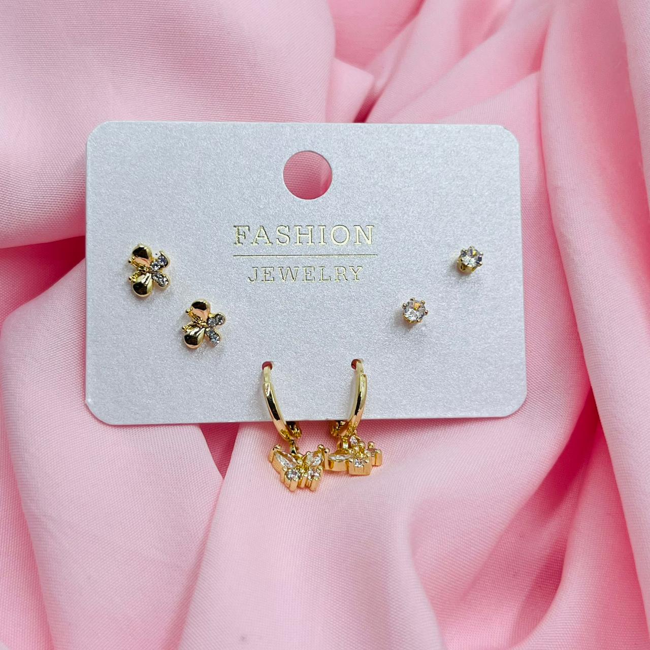 Sparkle Paradise Combo Earrings