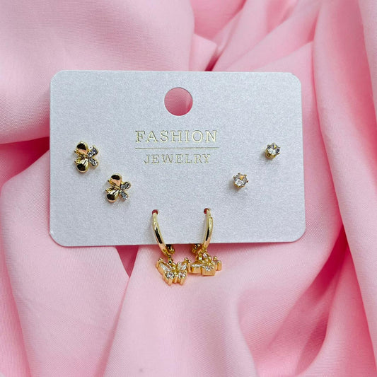 Sparkle Paradise Combo Earrings