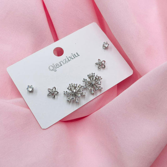 Regal Shine Combo Earrings