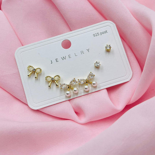 Ocean Curl Combo Earrings