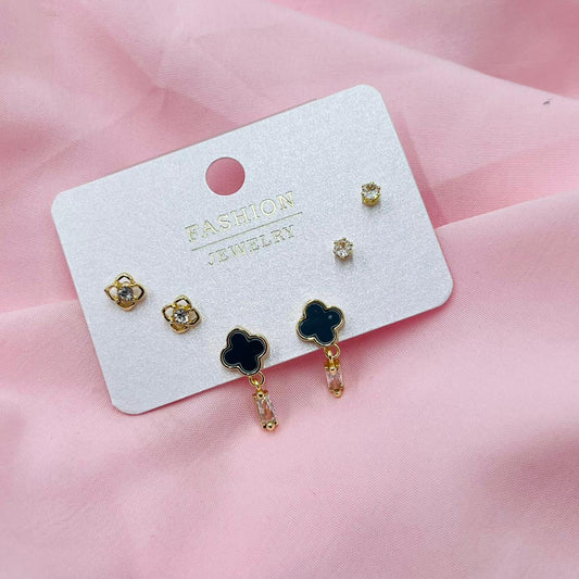 Star Bloom Combo Earrings