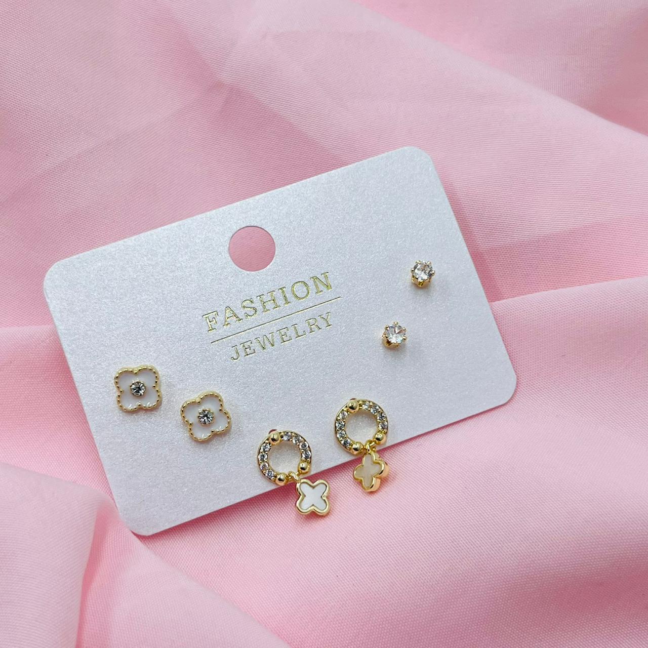 Sapphire Drift Combo Earrings