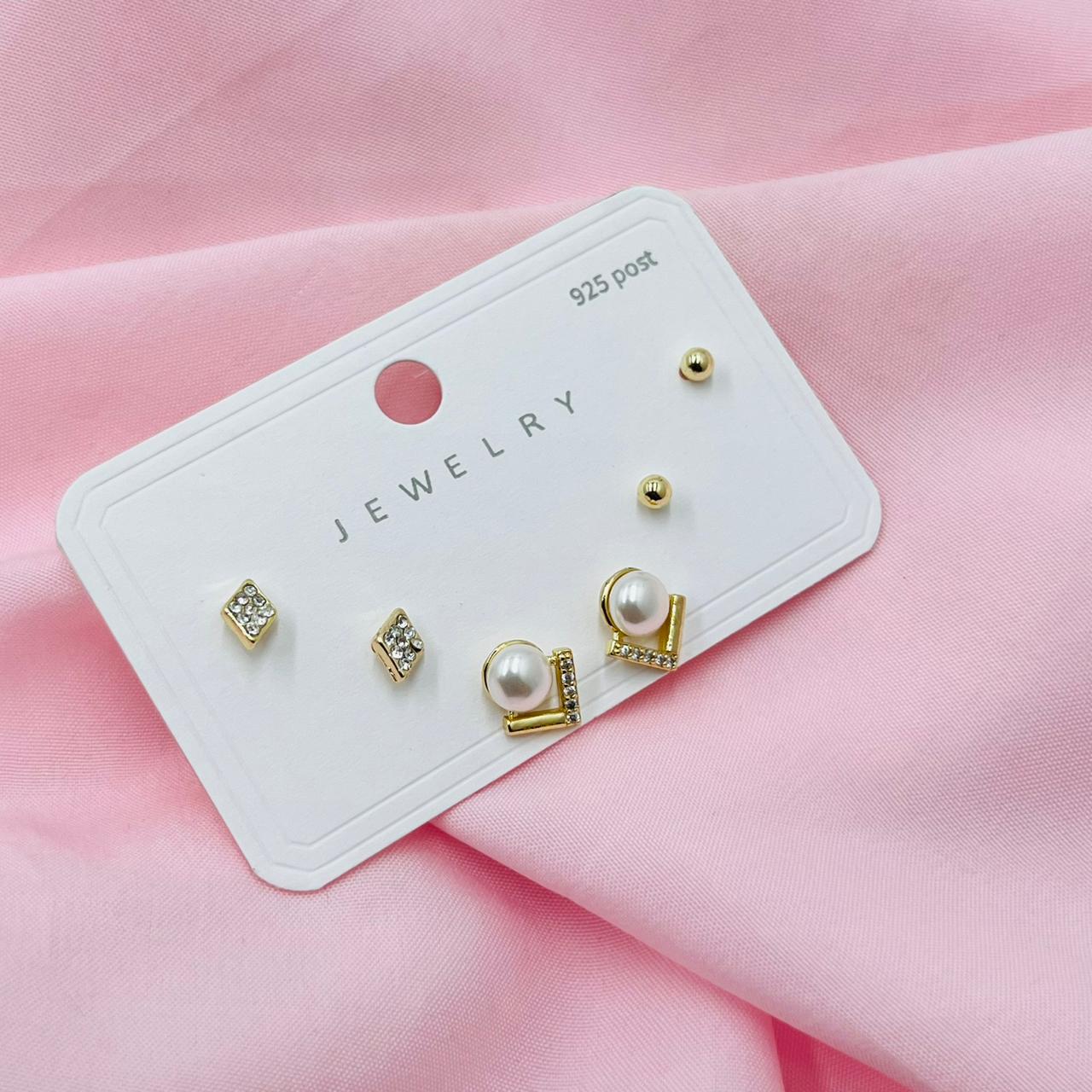 Ethereal Edge Combo Earrings