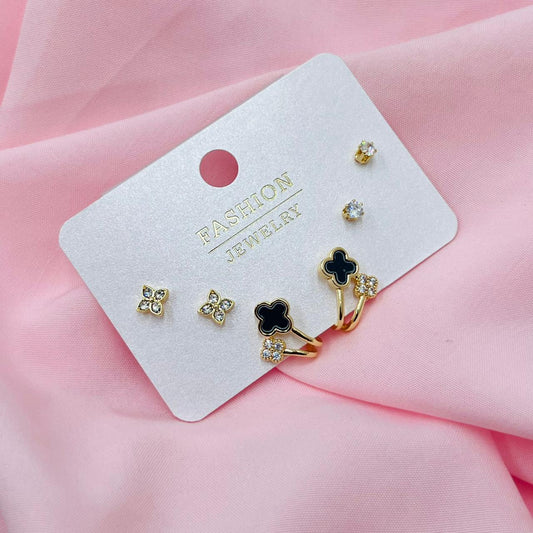 Aurora Shine Combo Earrings