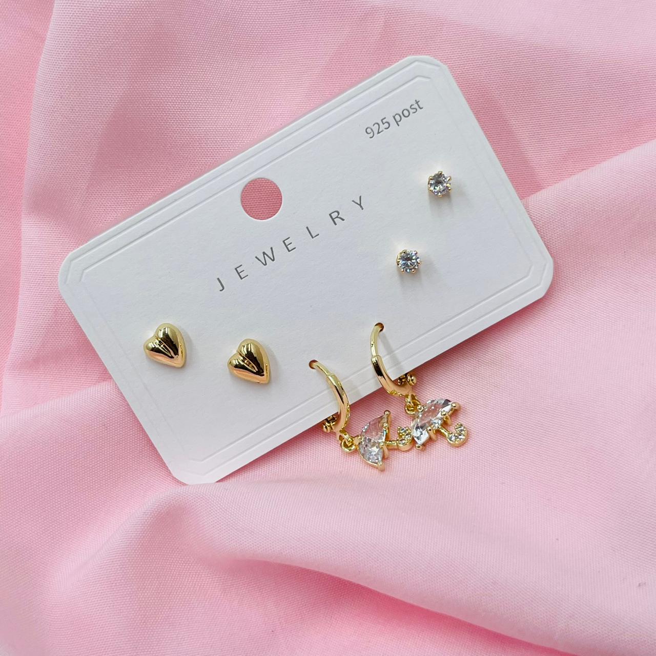 Trendy Twinkle Combo Earrings