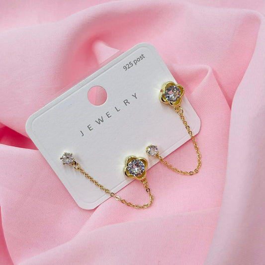 Celestial Arc Ear Cuff Earrings