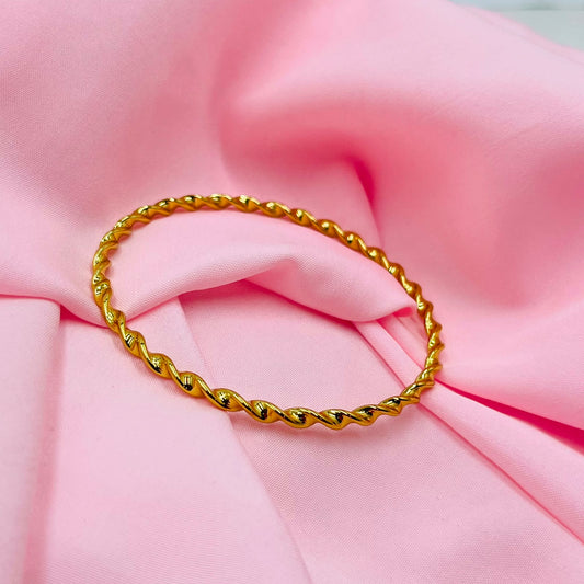 Golden Drift  Kada Bracelet