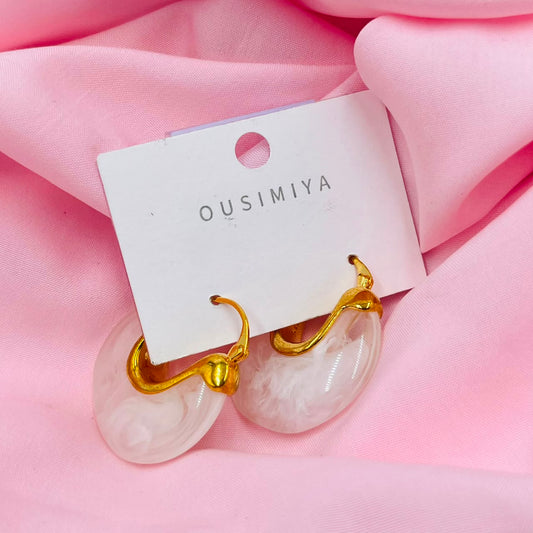 Golden Twist Hoops