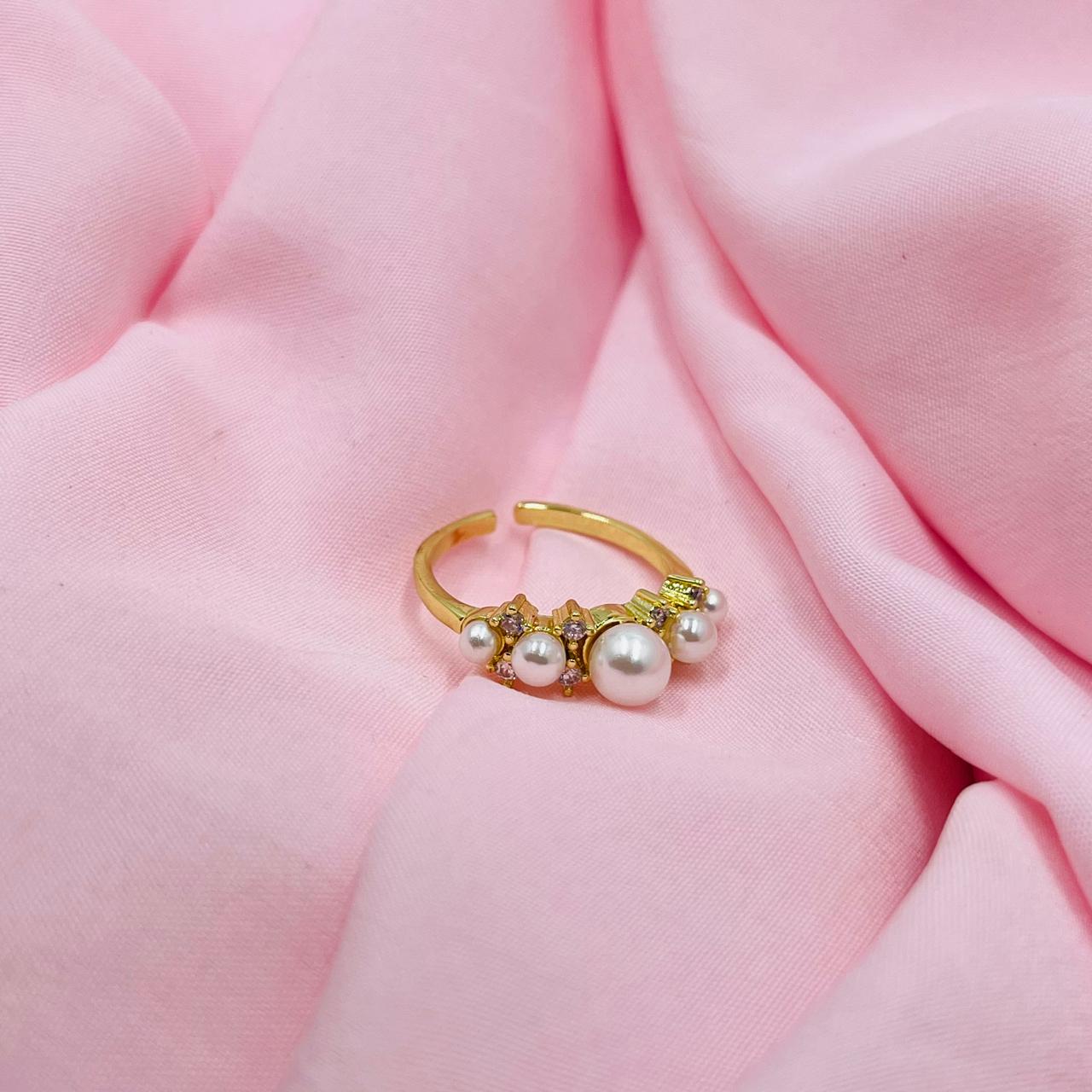 Pearl Crown Ring
