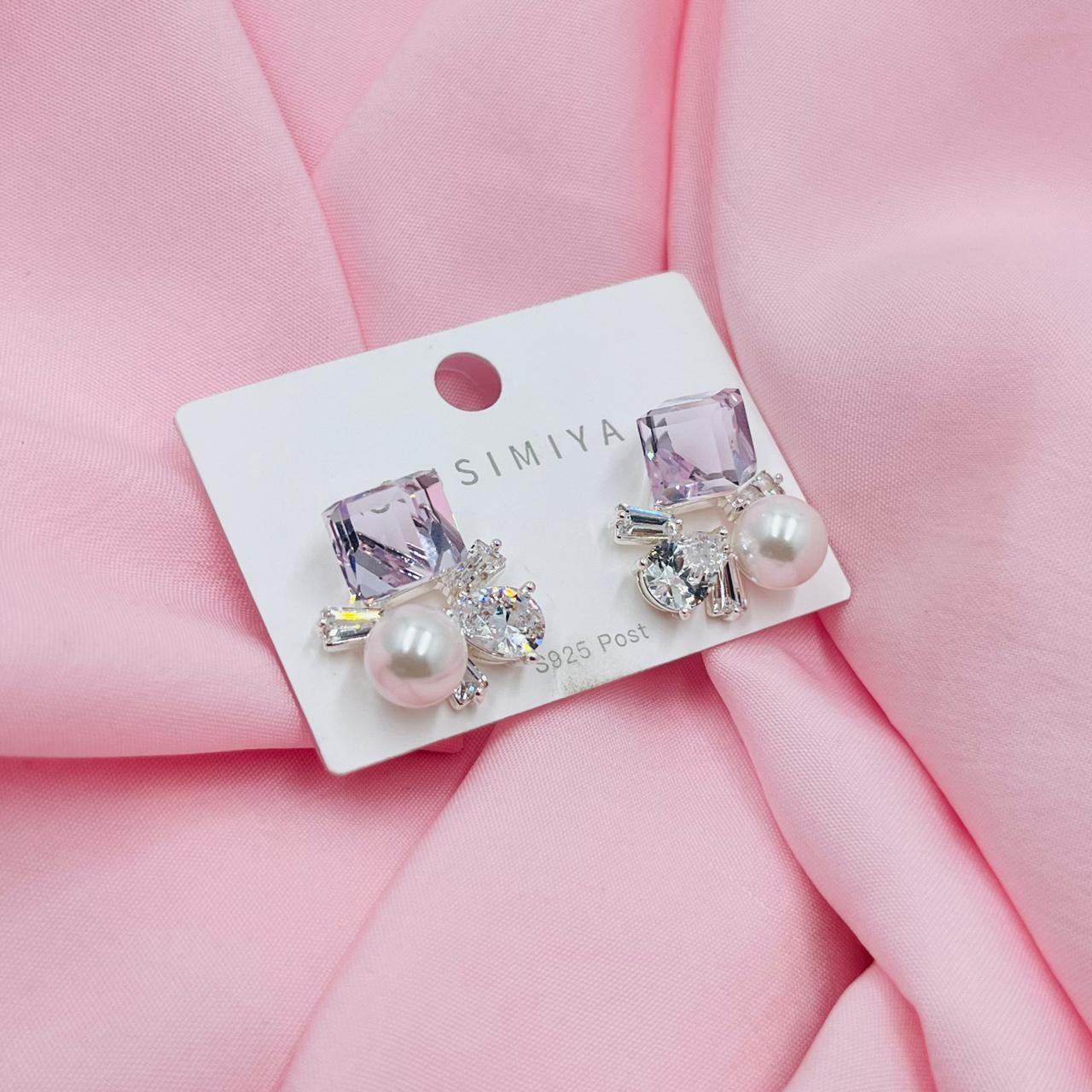 Pearl Stud Earrings