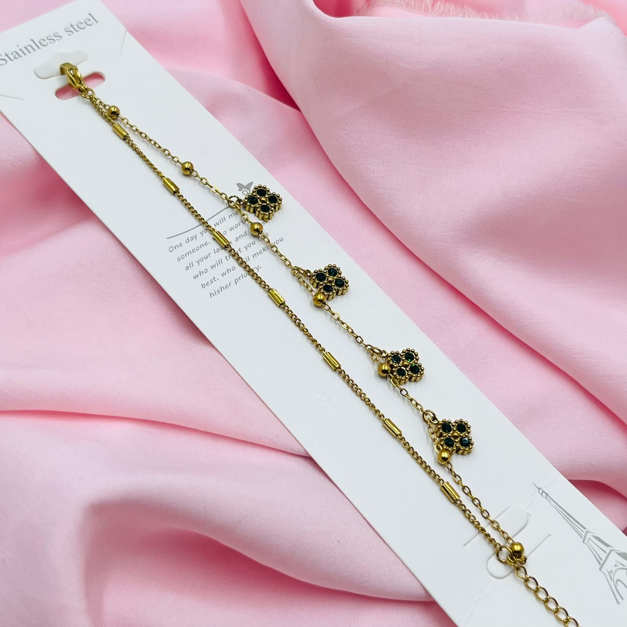 Gold Floral Bracelet
