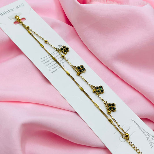 Gold Floral Bracelet