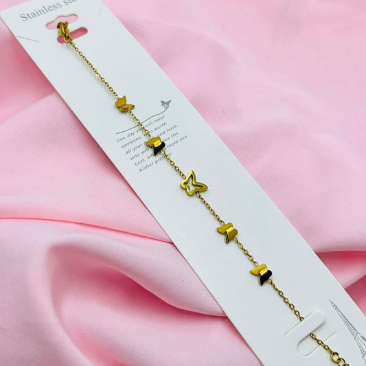 Gold Butterfly Bracelet