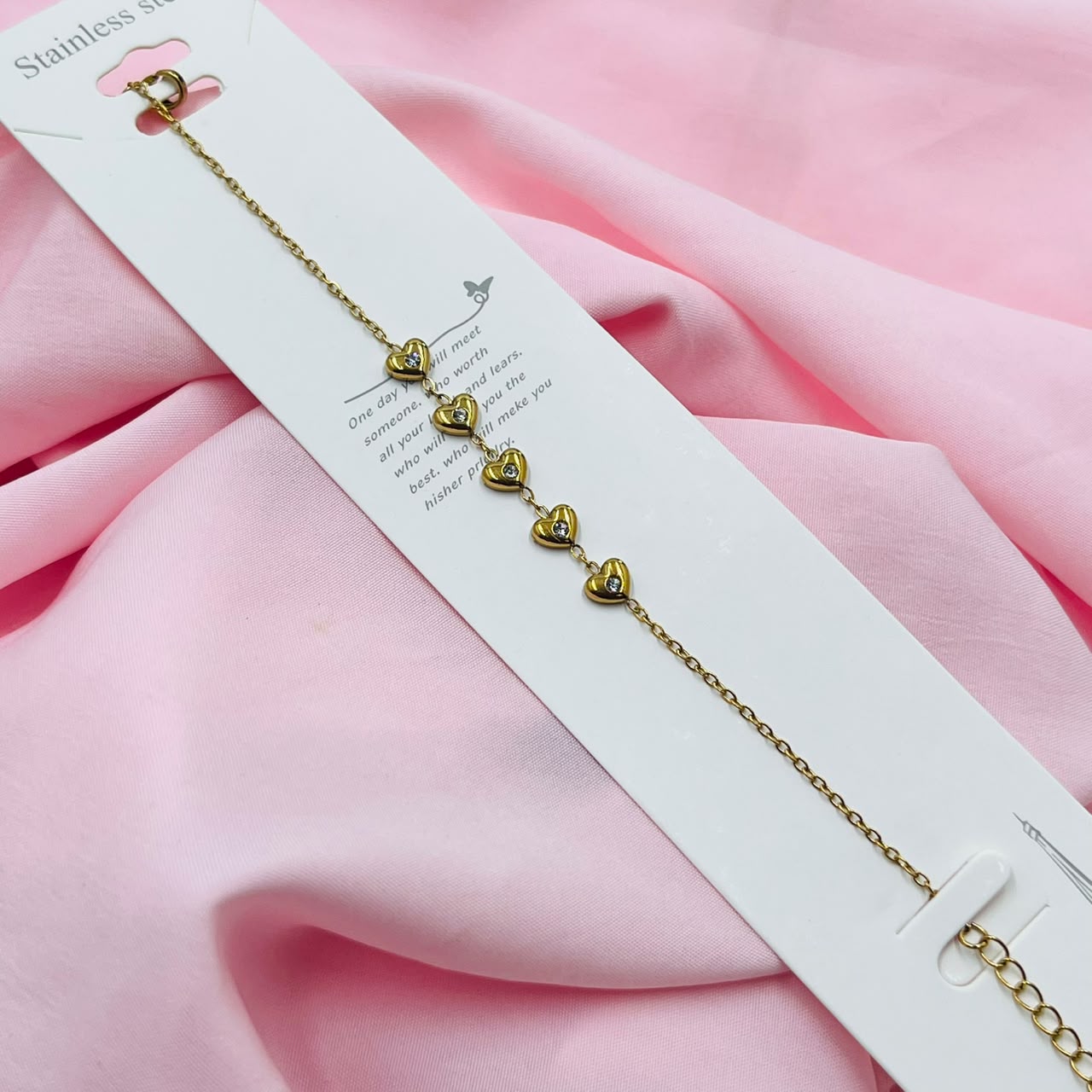 Twinkle Heart Bracelet