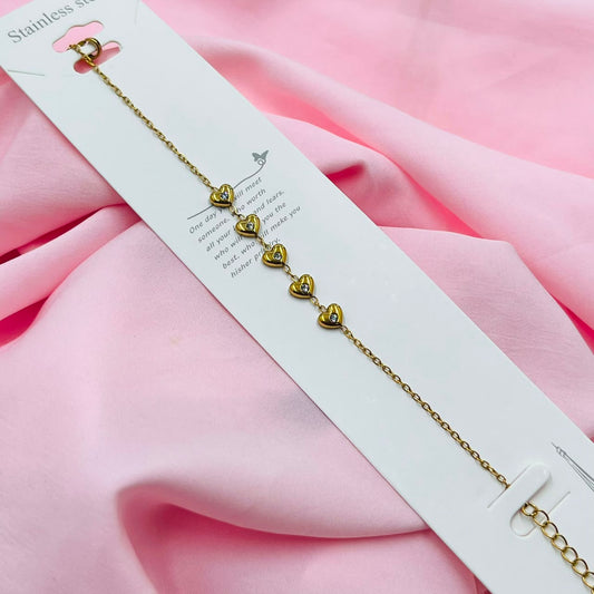 Twinkle Heart Bracelet