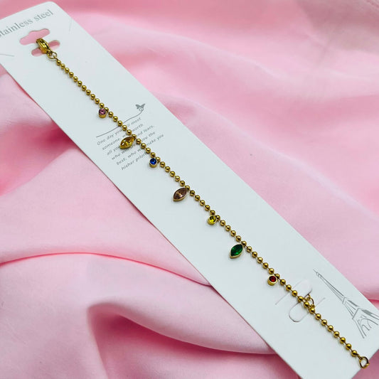 Multi stone  Bracelet