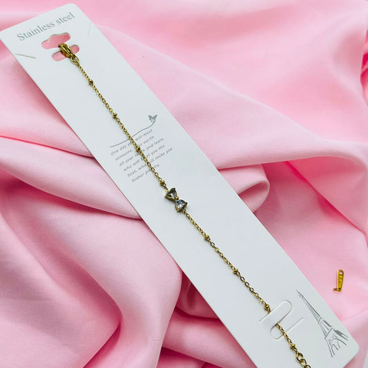 Bow Chain Bracelet