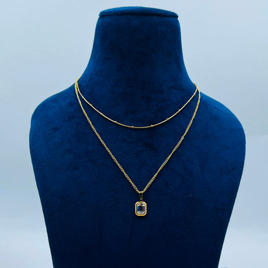 Golden Petal Necklace