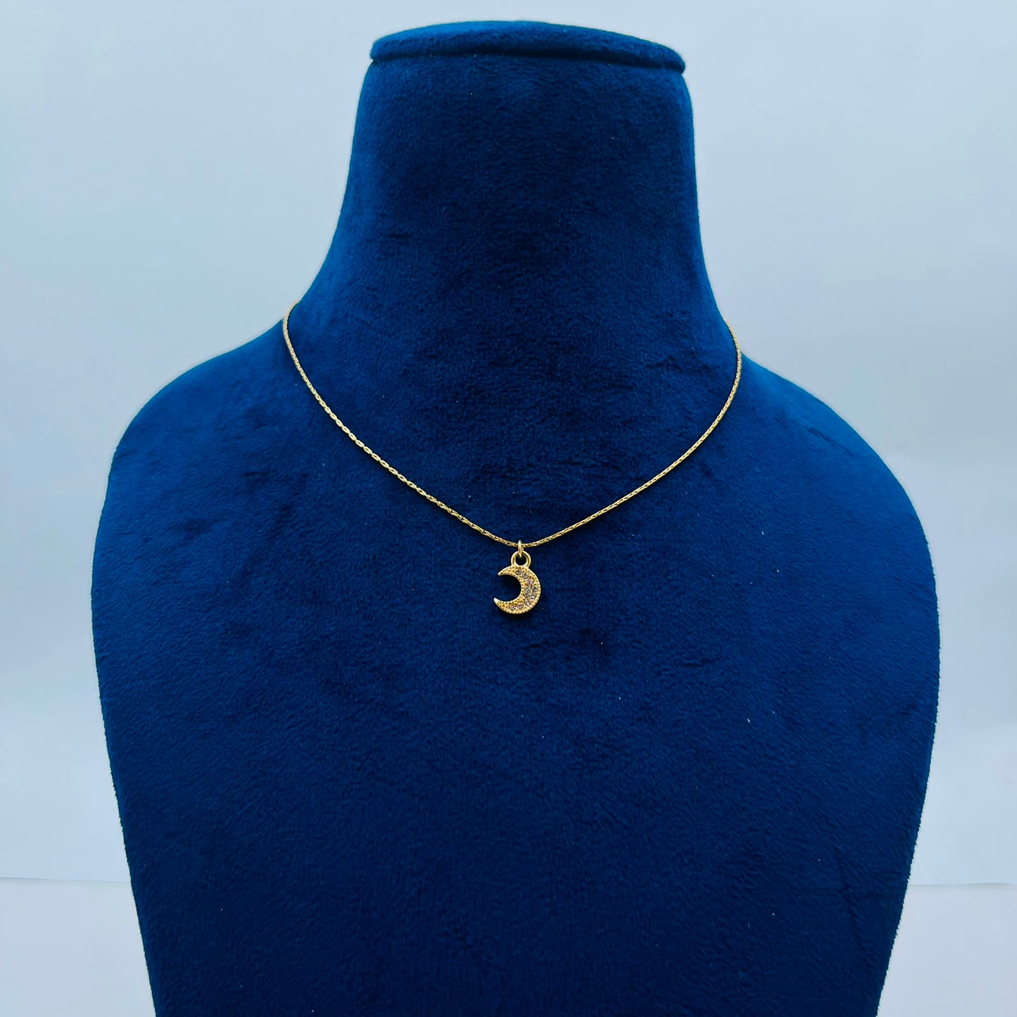 Golden Moon Necklace