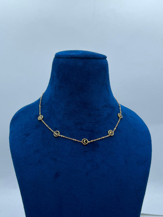 Frosted Gem Necklace