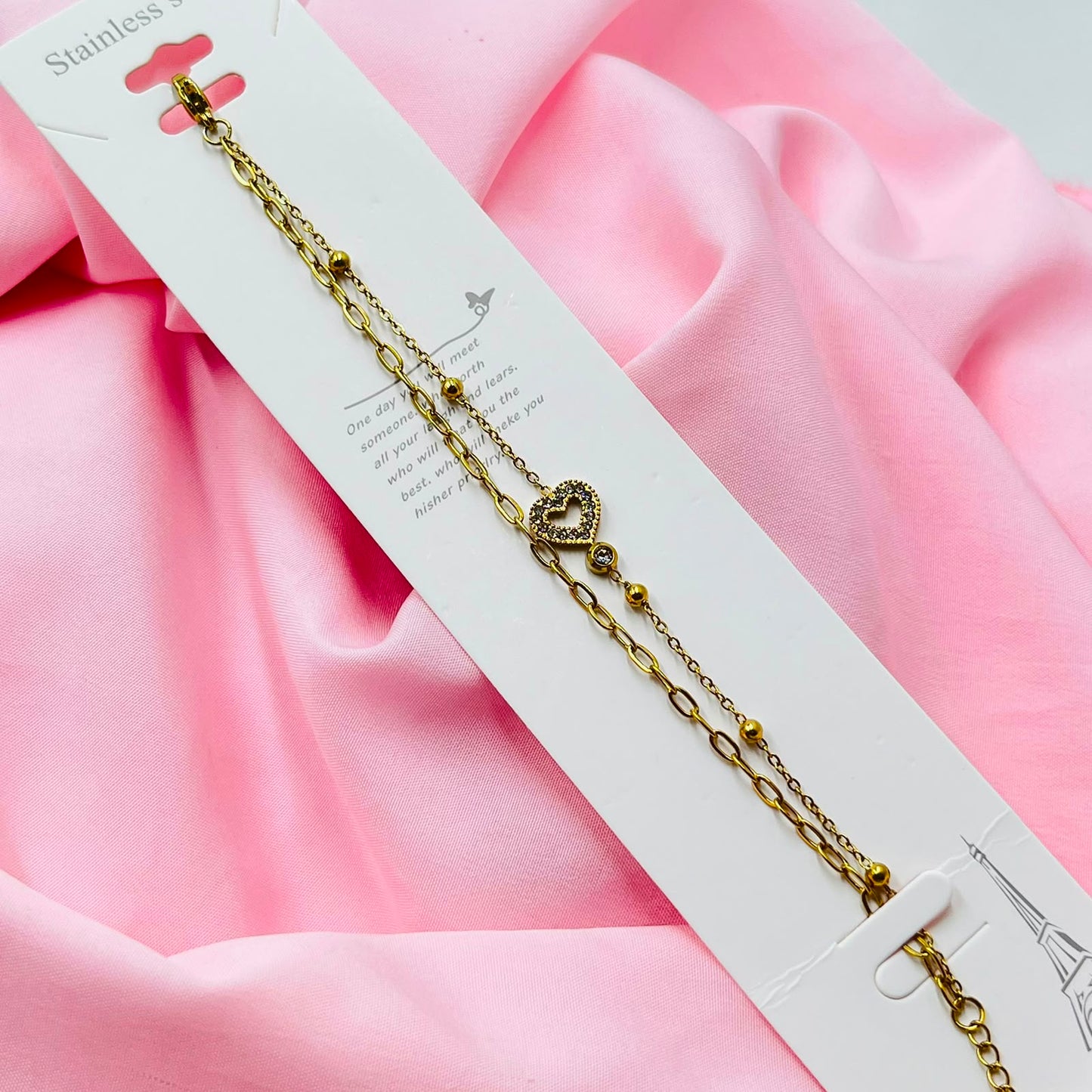 Love Charm  Bracelet