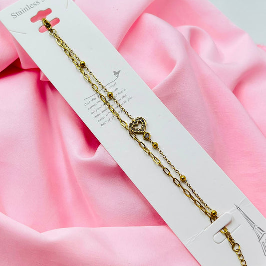 Love Charm  Bracelet