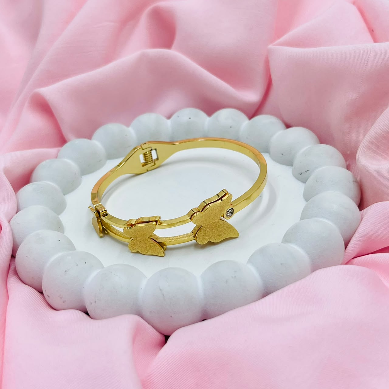 Crystal HexagonBaby Size  Bracelet