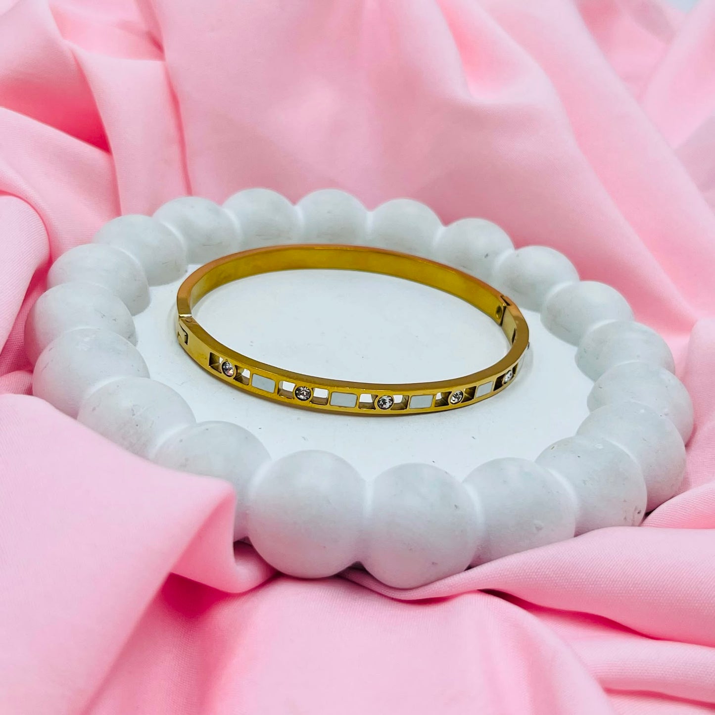 Molten Gold  Kada Bracelet