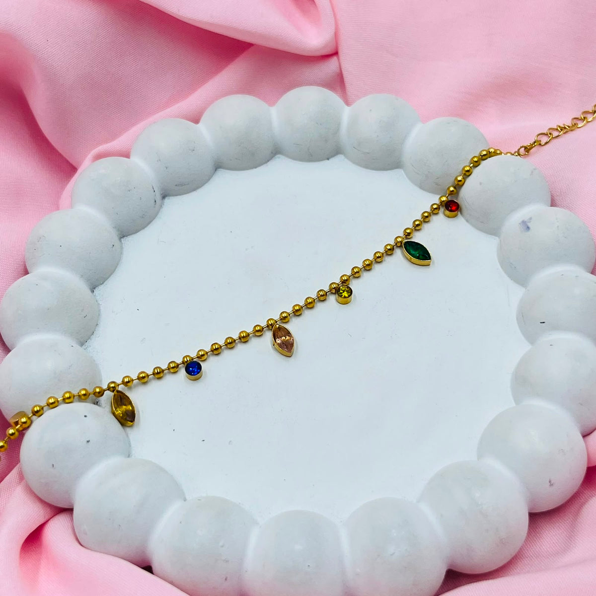 Multi stone  Bracelet