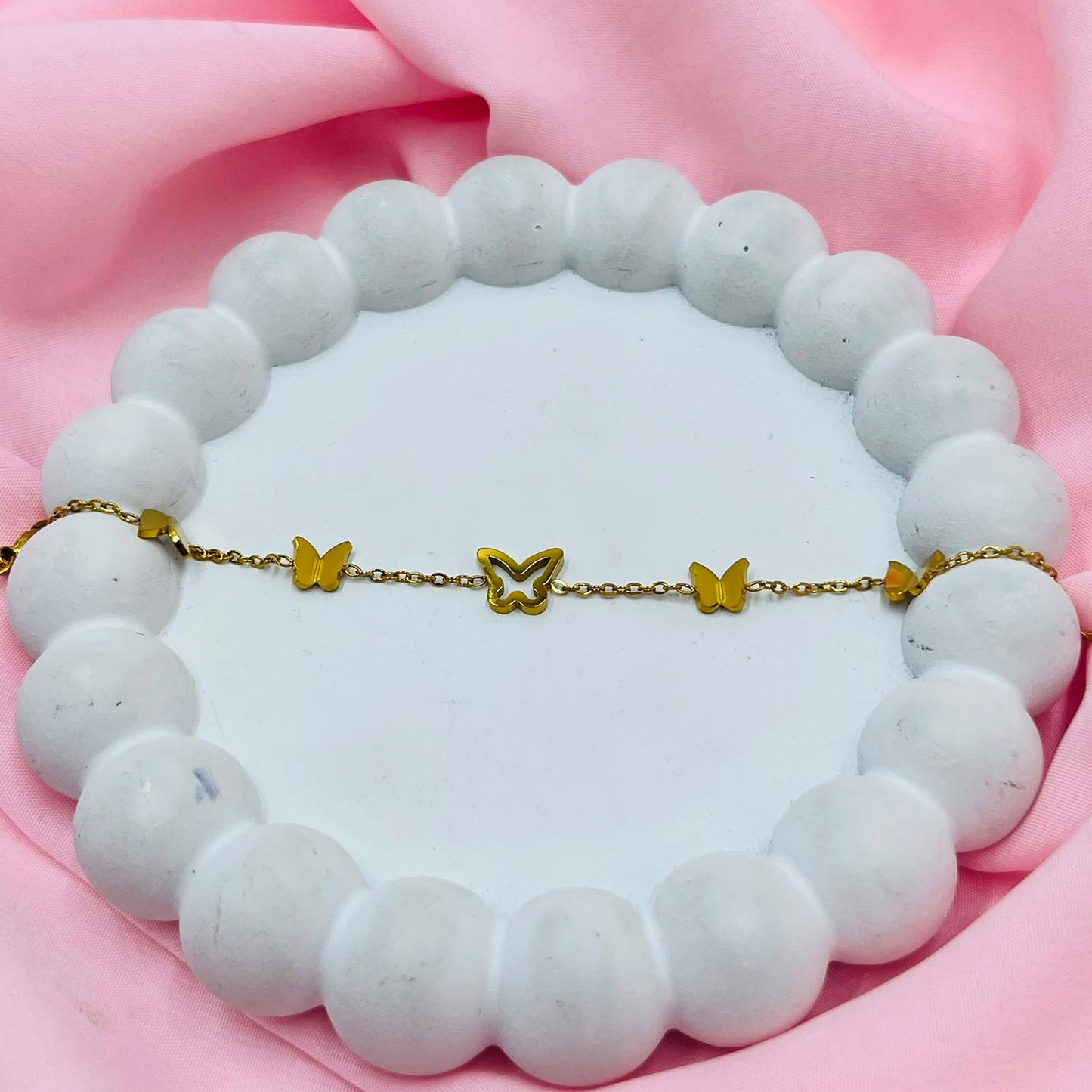 Gold Butterfly Bracelet
