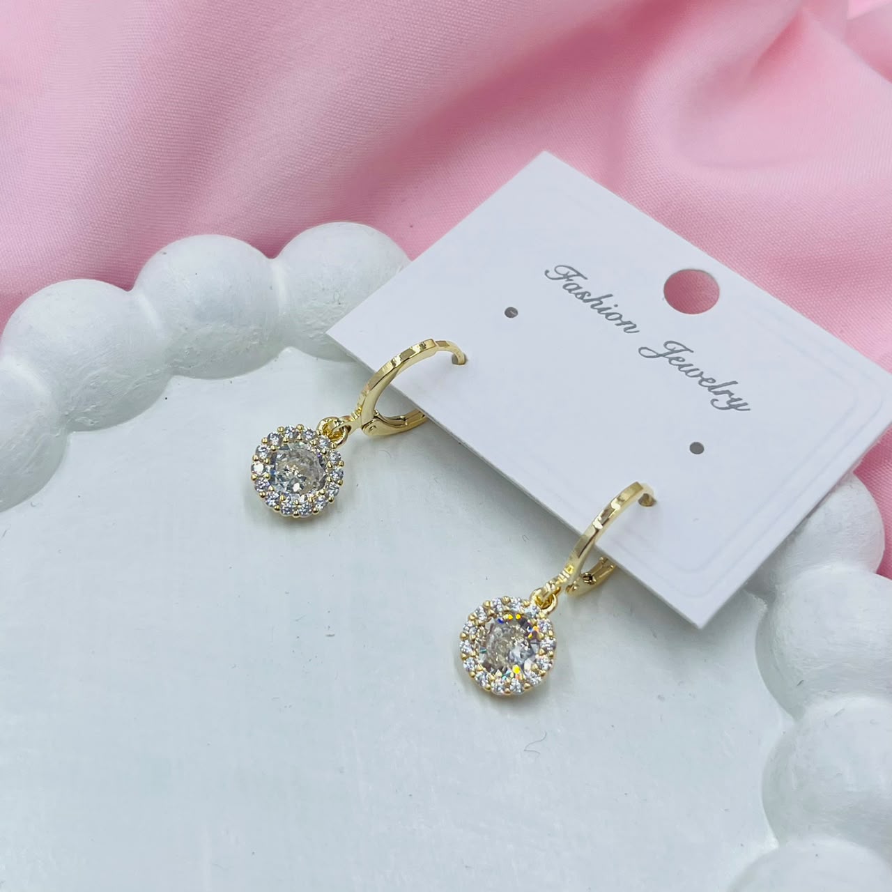 Golden Embrace  Earrings