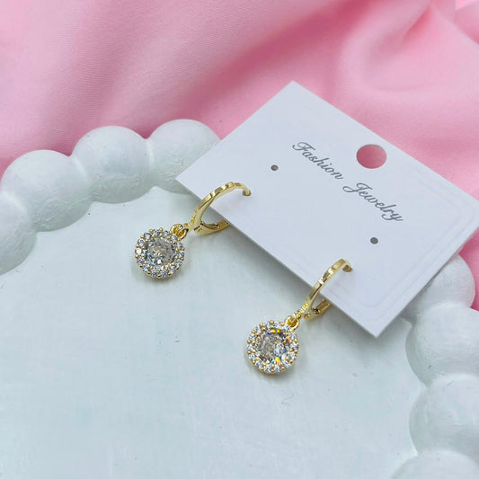 Golden Embrace  Earrings