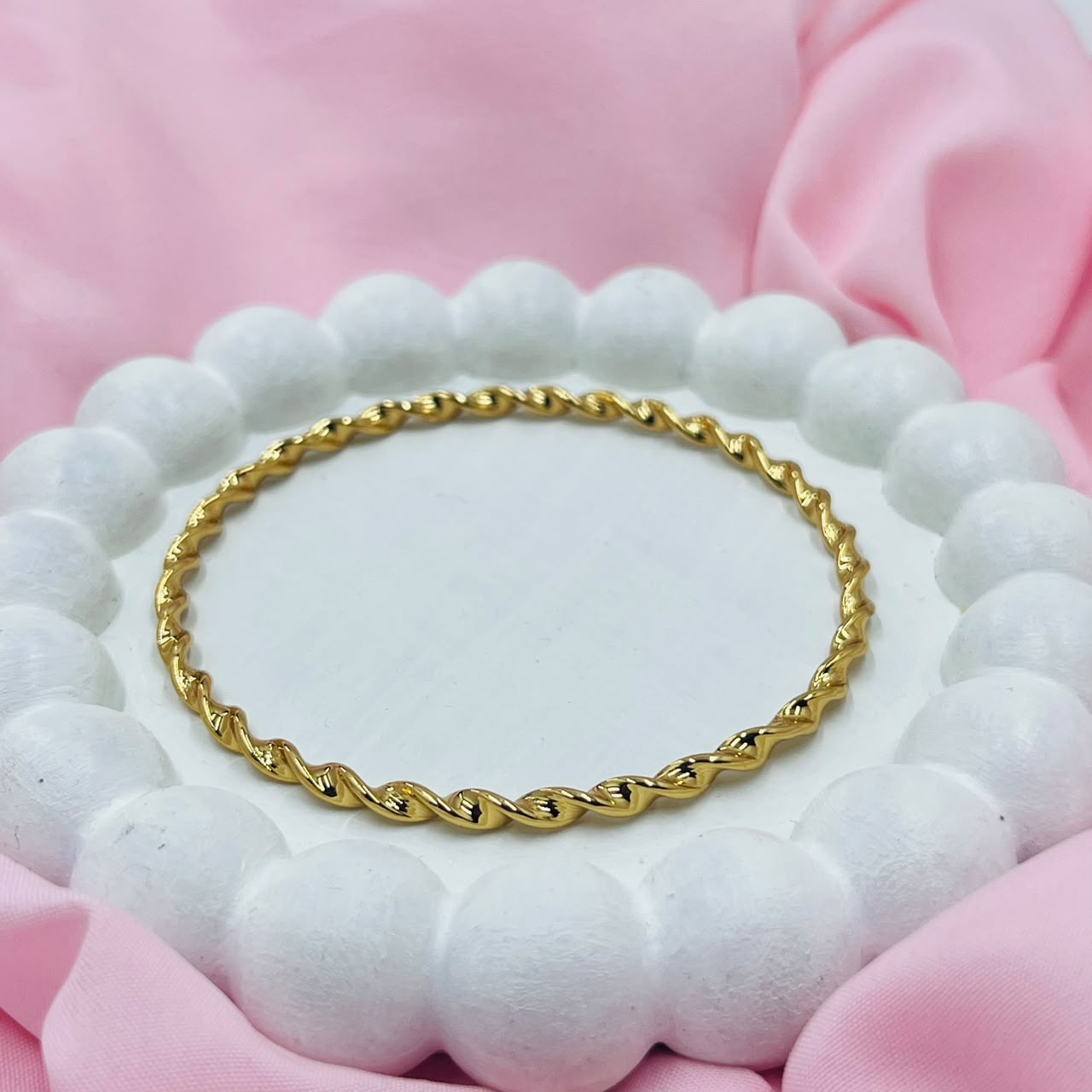 Golden Drift  Kada Bracelet