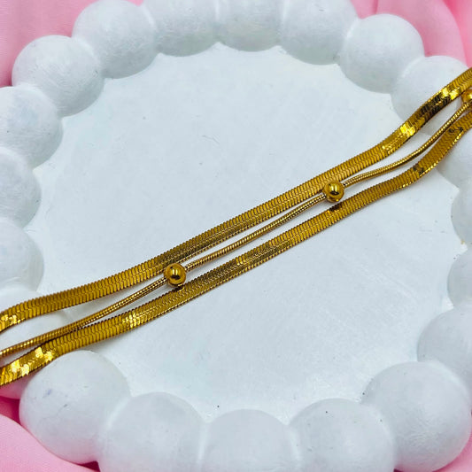 Golden Frost Bracelet