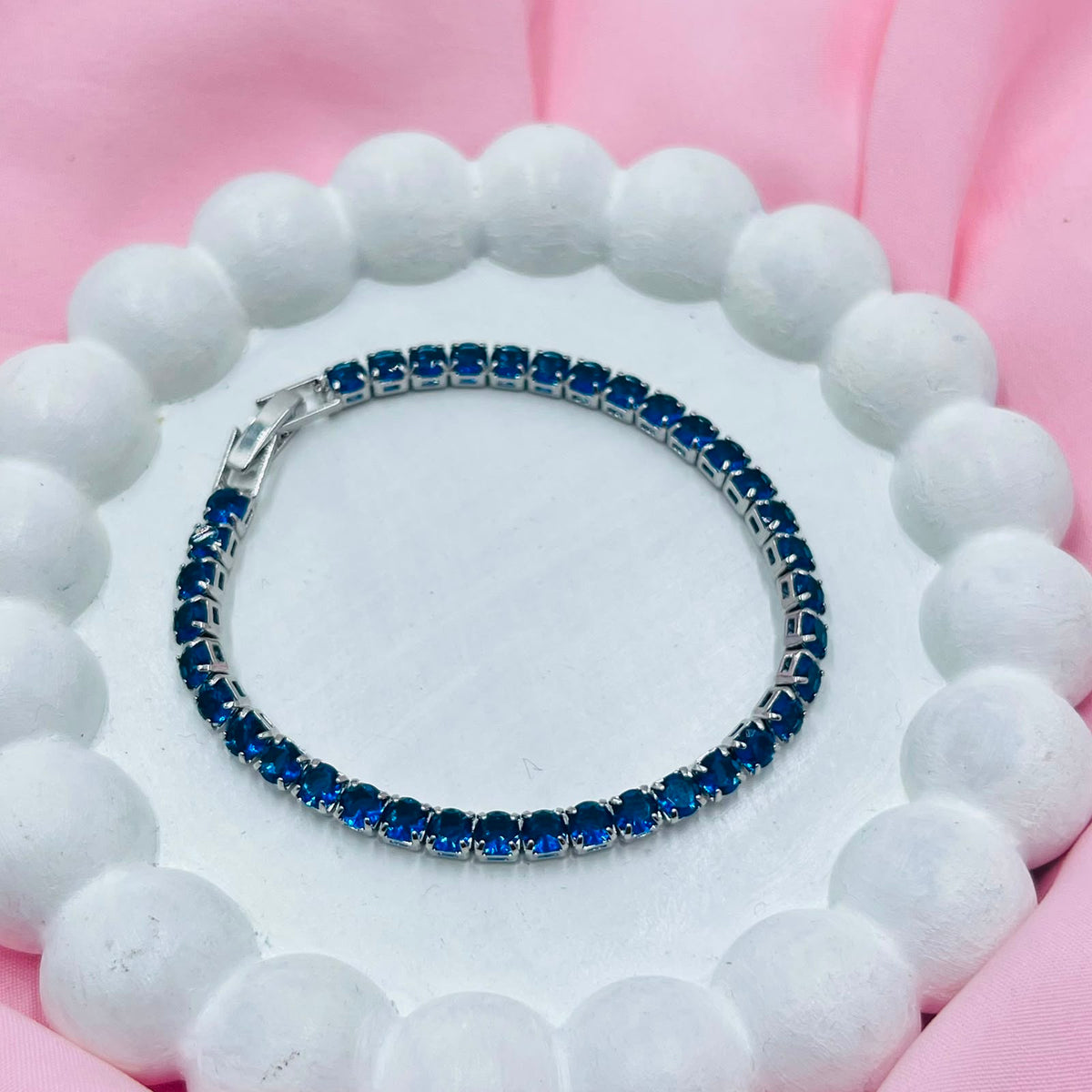 Veil Tennis Bracelet