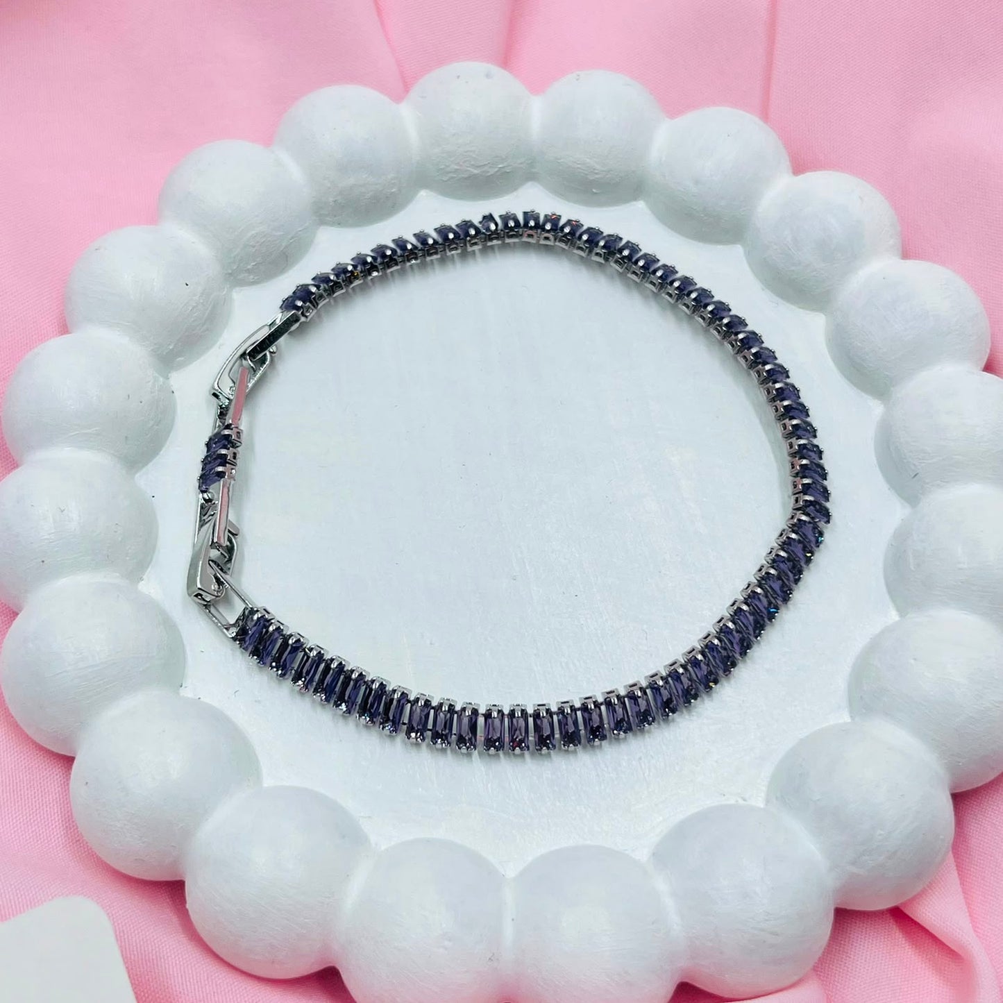 Edge Tennis Bracelet