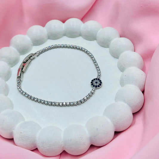 Mystic Evil Eye Tennis Bracelet