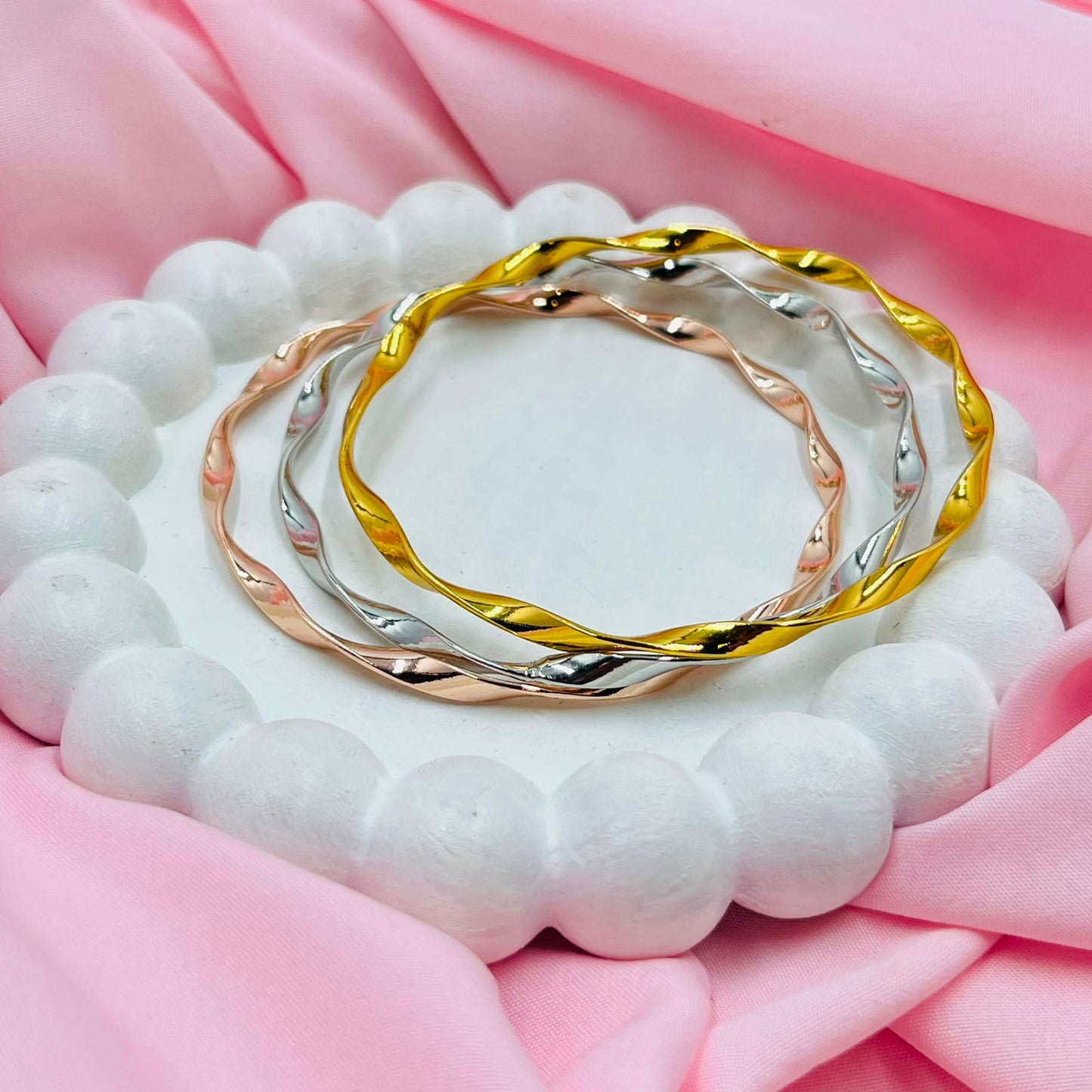 Elegant Glow Bangles Set of 3