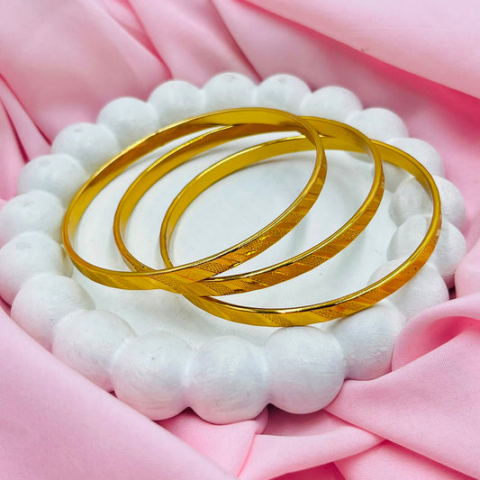 Luxe Shine Bangles Set of 3