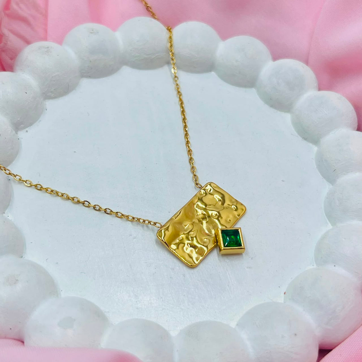 Golden Embrace  Necklace