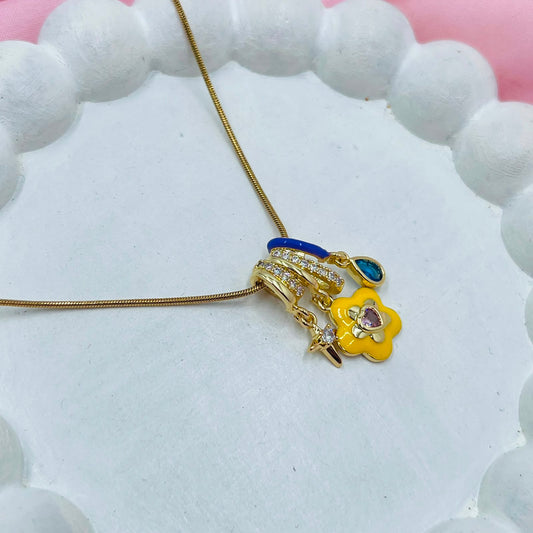 Aurora Charm Necklace