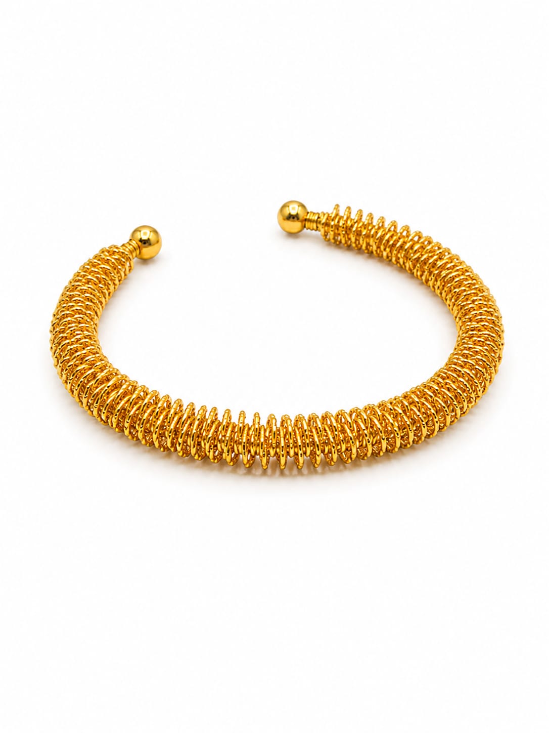 Coiled wire Bracelet