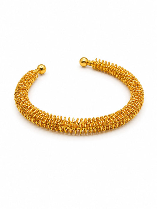 Coiled wire Bracelet