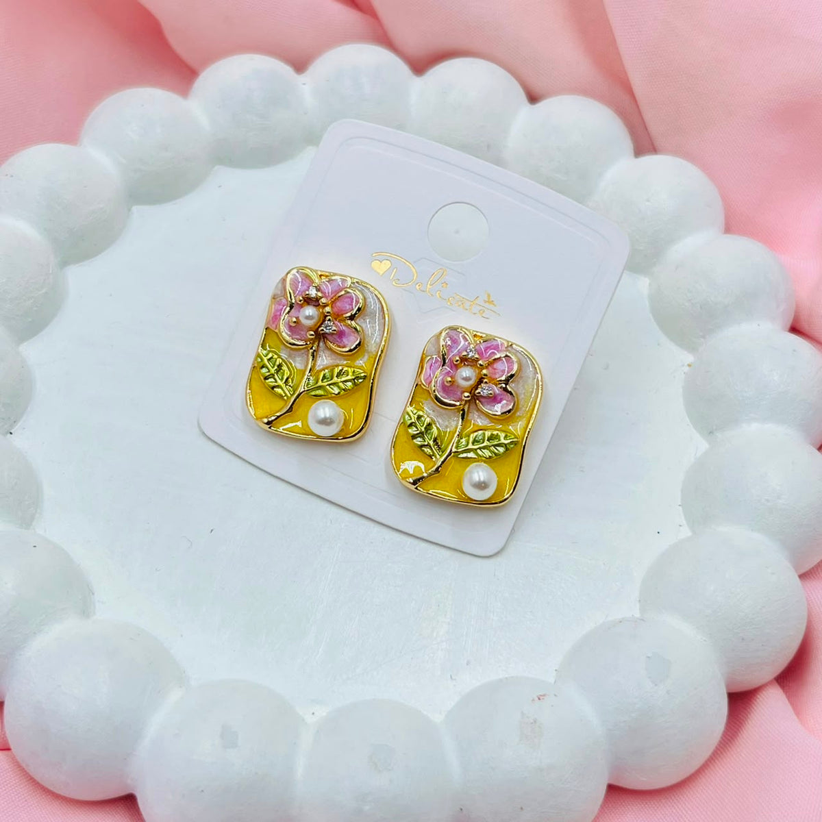 Golden Whisper Earrings